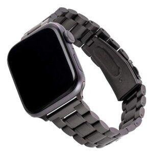 WITHit Replacement Band - Apple Watch Black - Stainless Steel 42/44/45mm